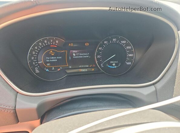 2LMPJ8LR1JBL40116 2018 LINCOLN MKX Beige Instrument cluster view