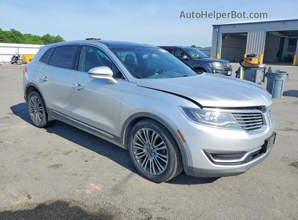 2LMPJ8LR2HBL29085 2017 LINCOLN MKX Silver Front right