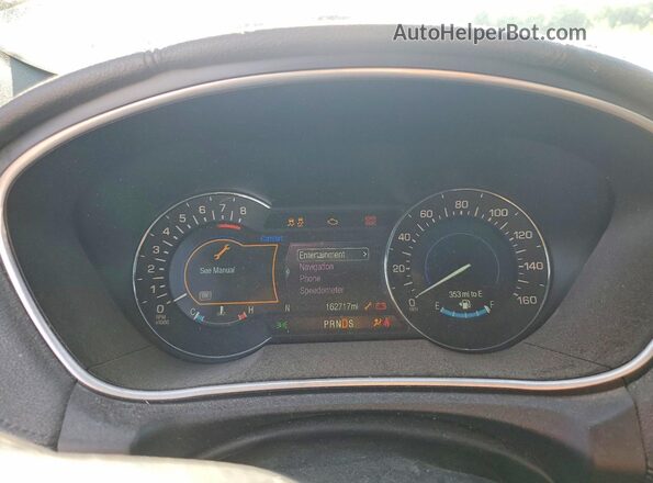 2LMPJ8LR2HBL29085 2017 LINCOLN MKX Silver Instrument cluster view