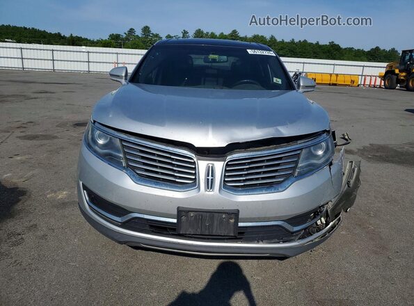 2LMPJ8LR2HBL29085 2017 LINCOLN MKX Silver Front view