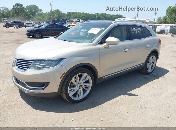2LMPJ8LR3HBL13025 2017 LINCOLN MKX Champagne Передня ліва чверть