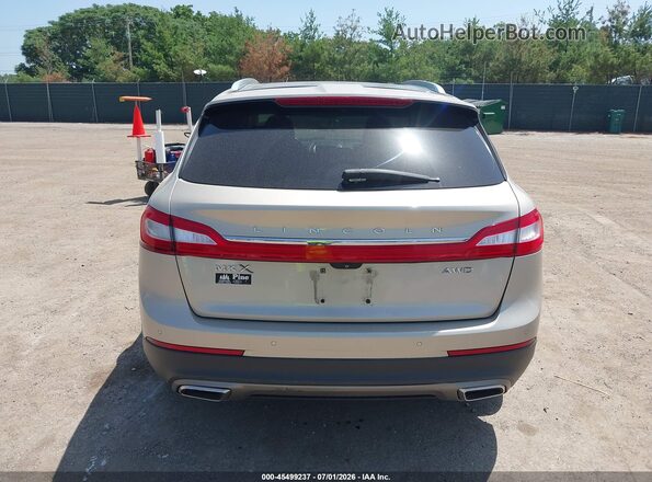 2LMPJ8LR3HBL13025 2017 LINCOLN MKX Champagne 