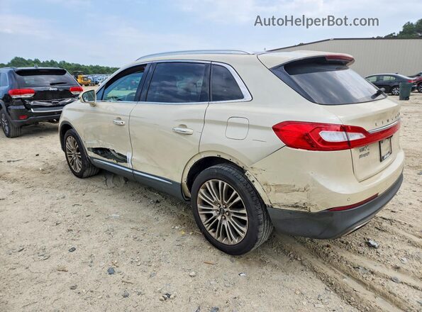 2LMPJ8LR3JBL40179 2018 LINCOLN MKX Cream Tył lewy