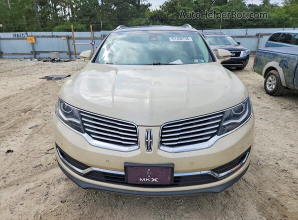 2LMPJ8LR3JBL40179 2018 LINCOLN MKX Cream Widok z przodu