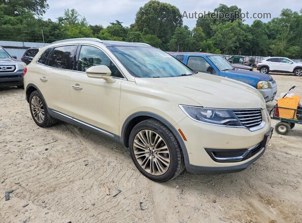 2LMPJ8LR3JBL40179 2018 LINCOLN MKX Cream Przód prawy
