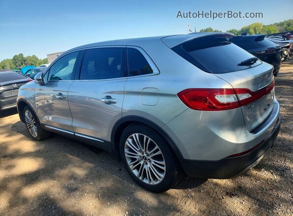 2LMPJ8LR3JBL49108 2018 LINCOLN MKX Серебряный Задняя левая четверть