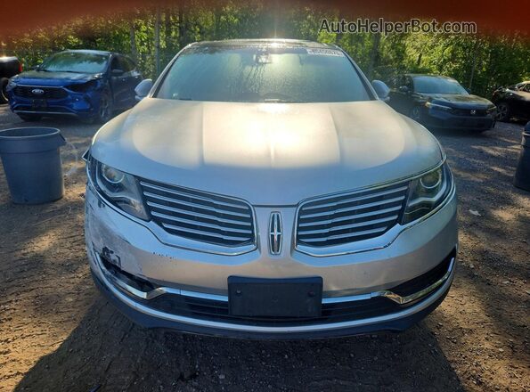 2LMPJ8LR3JBL49108 2018 LINCOLN MKX Серебряный Вид спереди