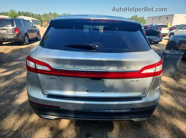 2LMPJ8LR3JBL49108 2018 LINCOLN MKX Серебряный Вид сзади