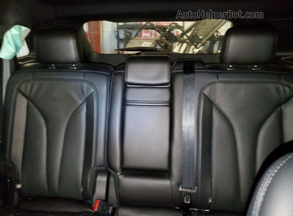 2LMPJ8LR5HBL35110 2017 LINCOLN MKX Red უკანა სავარძლების ხედი