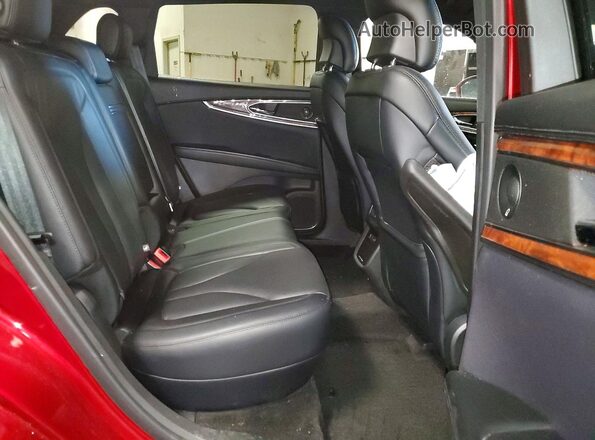 2LMPJ8LR5HBL35110 2017 LINCOLN MKX Red უკანა სალონის ხედი