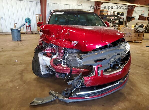 2LMPJ8LR5HBL35110 2017 LINCOLN MKX Red წინა ხედი