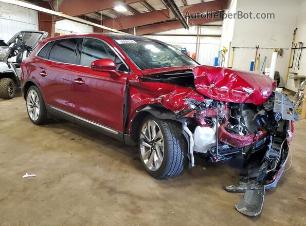 2LMPJ8LR5HBL35110 2017 LINCOLN MKX Red წინა მარჯვენა