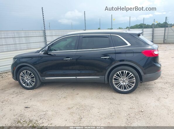 2LMPJ8LR6GBL24521 2016 LINCOLN MKX Black Панорамний вид салону 360°