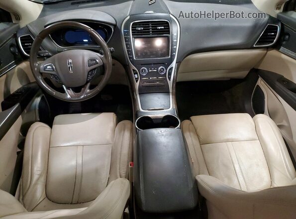 2LMPJ8LR7GBL28156 2016 LINCOLN MKX Red Առջևի վահանակի տեսք