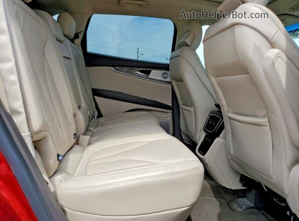 2LMPJ8LR8GBL52160 2016 LINCOLN MKX Red Vista interior trasera