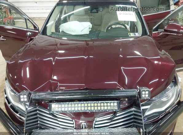 2LMPJ8LR8HBL10525 2017 LINCOLN MKX Red უკანა ხედი