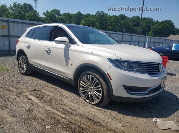 2LMPJ8LR8HBL44030 2017 LINCOLN MKX White წინა მარჯვენა