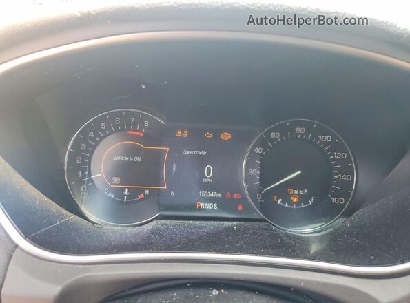2LMPJ8LR8HBL44030 2017 LINCOLN MKX White ხელსაწყოთა პანელის ხედი