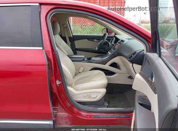 2LMPJ8LR8HBL51110 2017 LINCOLN MKX Red Սալոնի դիմացի տեսք