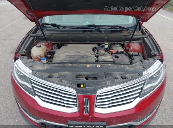 2LMPJ8LR8HBL51110 2017 LINCOLN MKX Red Հետևի տեսք