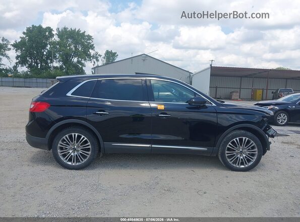 2LMPJ8LR8JBL18825 2018 LINCOLN MKX Black Rear interior view