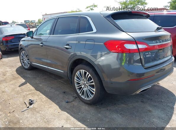 2LMPJ8LR9HBL53738 2017 LINCOLN MKX Gray უკანა მარცხენა