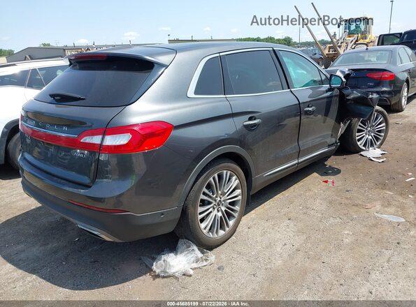 2LMPJ8LR9HBL53738 2017 LINCOLN MKX Gray უკანა მარჯვენა