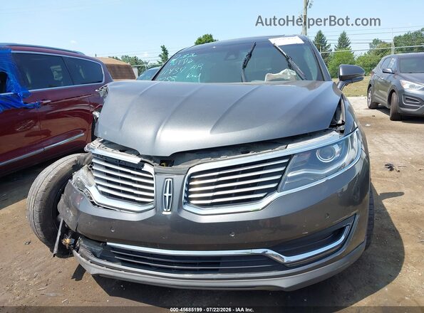 2LMPJ8LR9HBL53738 2017 LINCOLN MKX Gray ხელსაწყოთა პანელის ხედი