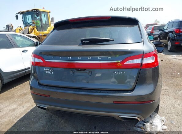 2LMPJ8LR9HBL53738 2017 LINCOLN MKX Gray 