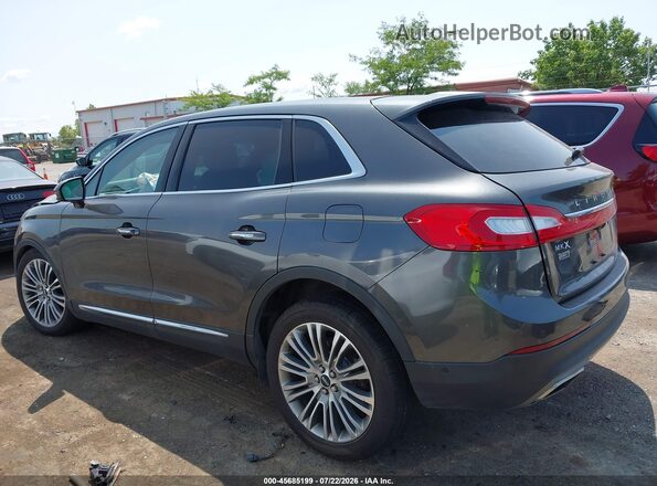 2LMPJ8LR9HBL53738 2017 LINCOLN MKX Gray სალონის 360-გრადუსიანი ხედი