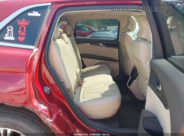 2LMPJ8LR9JBL50053 2018 LINCOLN MKX Red Вид наклейки з VIN-кодом