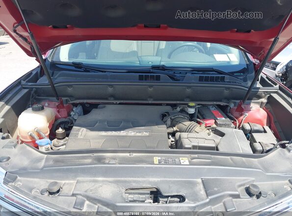 2LMPJ8LR9JBL50053 2018 LINCOLN MKX Red Вид ззаду