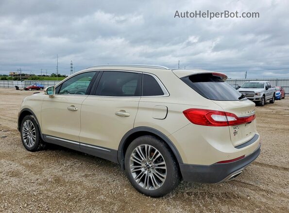 2LMPJ8LRXJBL13285 2018 LINCOLN MKX Cream Rear left