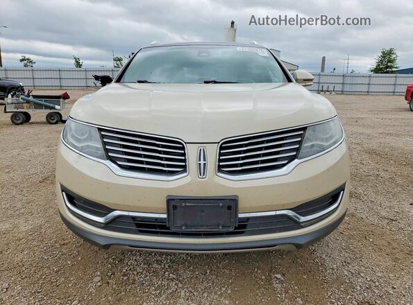 2LMPJ8LRXJBL13285 2018 LINCOLN MKX Cream Front view