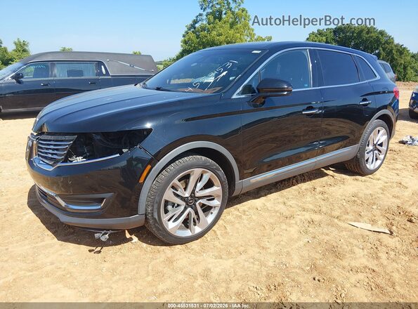 2LMPJ9JP0HBL24362 2017 LINCOLN MKX Black Передня ліва чверть