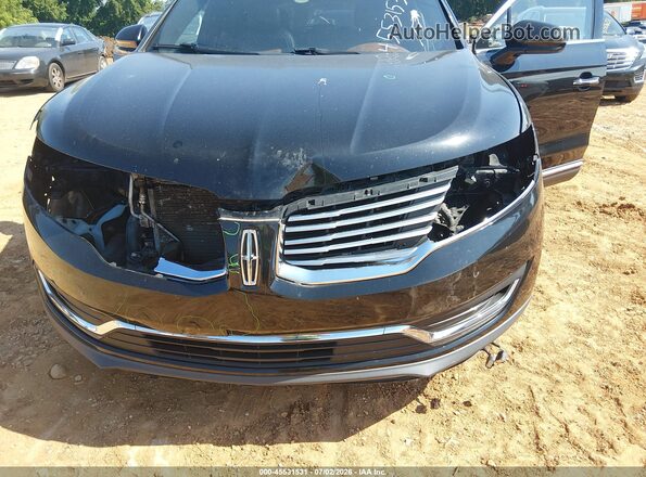 2LMPJ9JP0HBL24362 2017 LINCOLN MKX Black Вид спереду