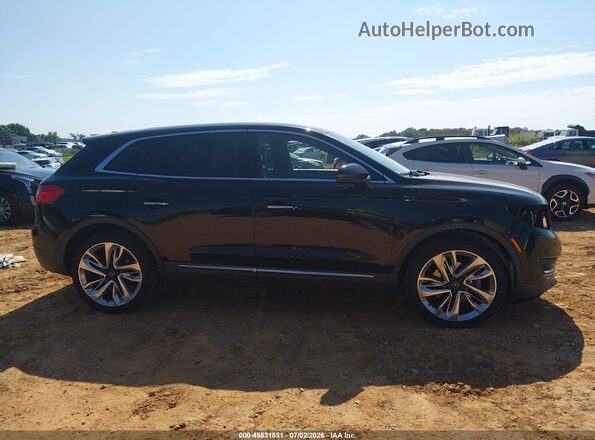 2LMPJ9JP0HBL24362 2017 LINCOLN MKX Black Вид задньої частини салону