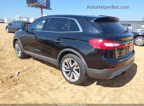 2LMPJ9JP0HBL24362 2017 LINCOLN MKX Black Задня ліва чверть