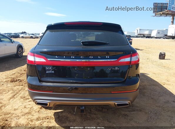 2LMPJ9JP0HBL24362 2017 LINCOLN MKX Black 