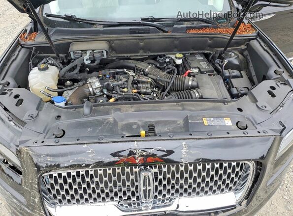 2LMPJ9JP0NBL13910 2022 LINCOLN NAUTILUS Black Engine compartment view