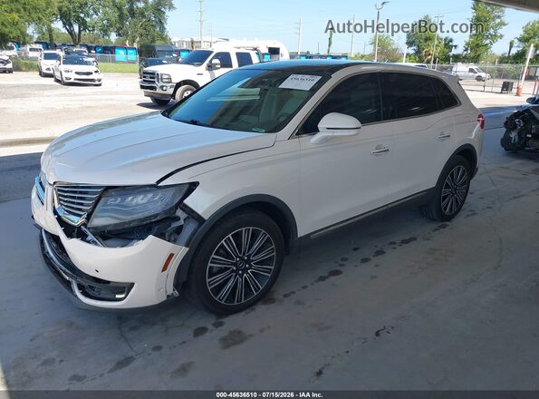 2LMPJ9JP1HBL50761 2017 LINCOLN MKX Белый Передняя левая четверть
