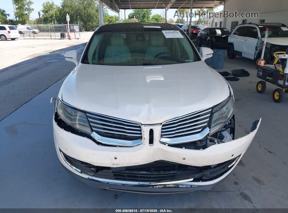 2LMPJ9JP1HBL50761 2017 LINCOLN MKX Белый Вид щитка приборов