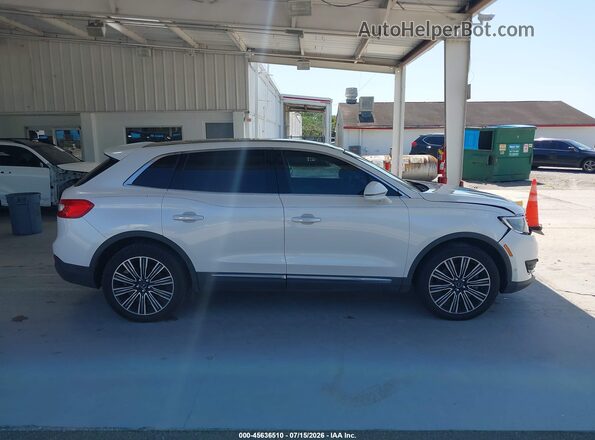 2LMPJ9JP1HBL50761 2017 LINCOLN MKX Белый Вид задней части салона