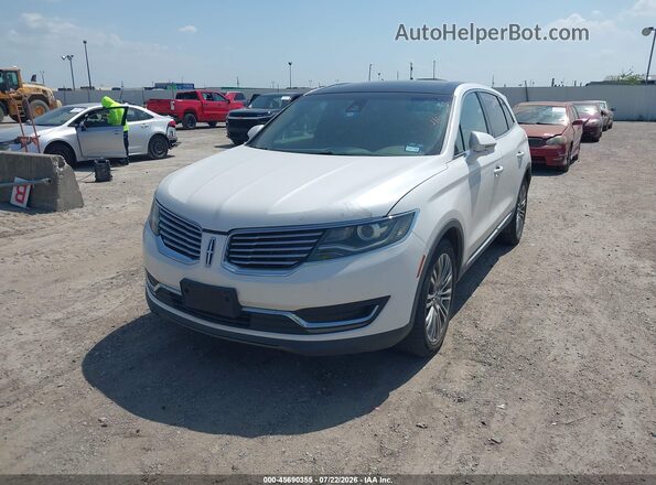 2LMTJ6LP4GBL33560 2016 LINCOLN MKX White Front left