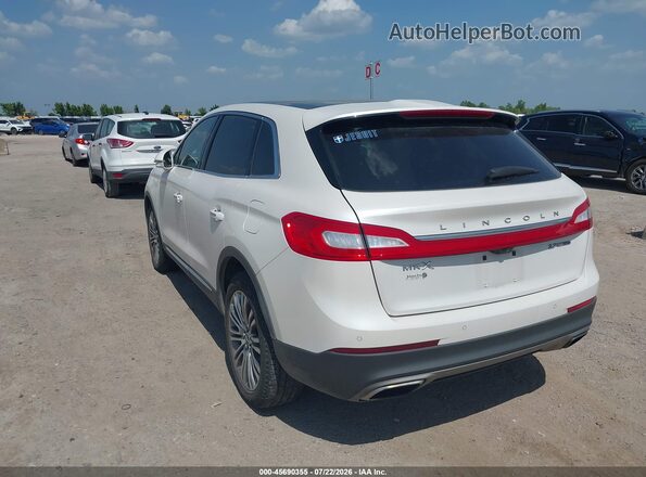 2LMTJ6LP4GBL33560 2016 LINCOLN MKX White Rear left