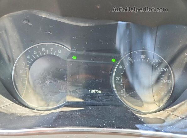 2LMTJ6LPXGBL55398 2016 LINCOLN MKX White Instrument cluster view