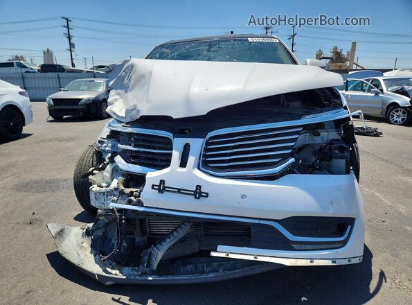 2LMTJ6LPXGBL55398 2016 LINCOLN MKX White Front view