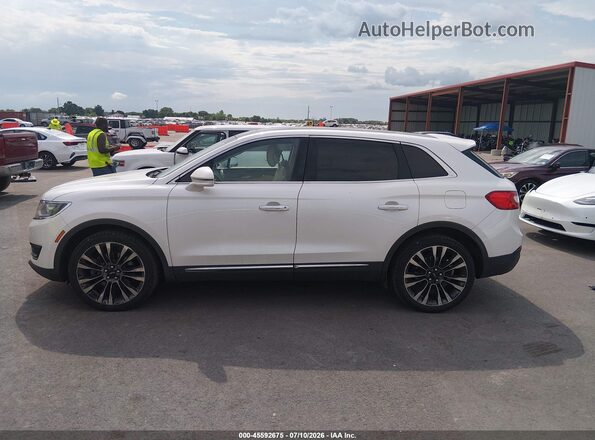 2LMTJ8LP0GBL30165 2016 LINCOLN MKX White სალონის 360-გრადუსიანი ხედი