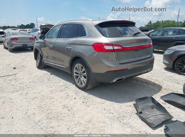 2LMTJ8LP1GBL78774 2016 LINCOLN MKX Gray Հետևի ձախ