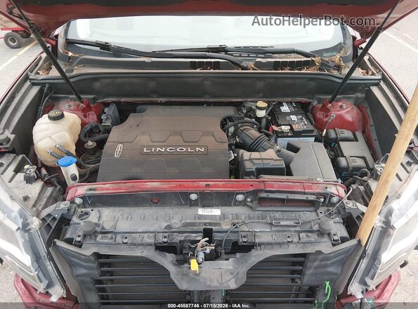 2LMTJ8LR0GBL38252 2016 LINCOLN MKX Red უკანა ხედი